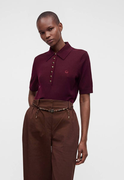 MJ Wide Leg Cotton Trousers