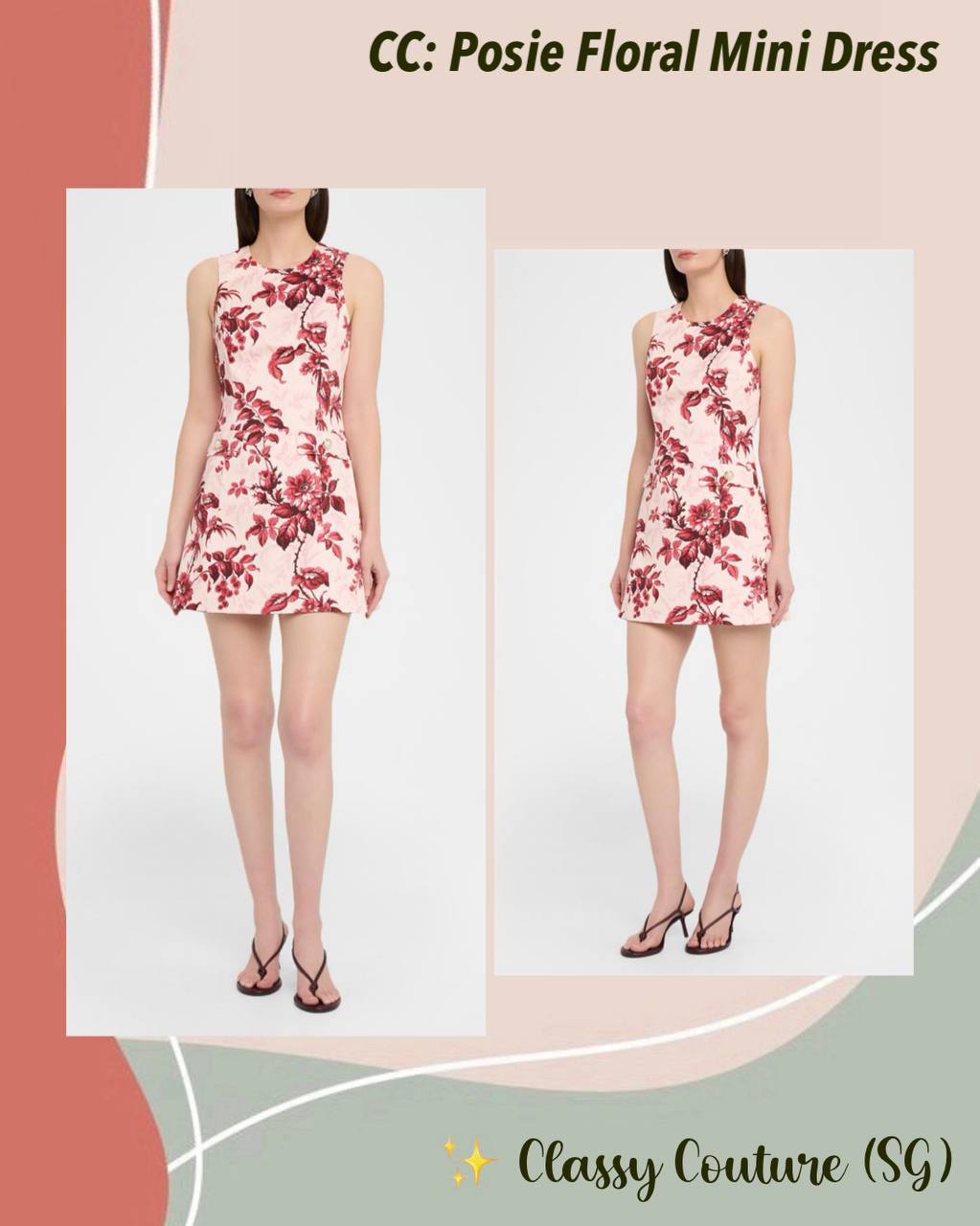 CC Posie Floral Mini Dress