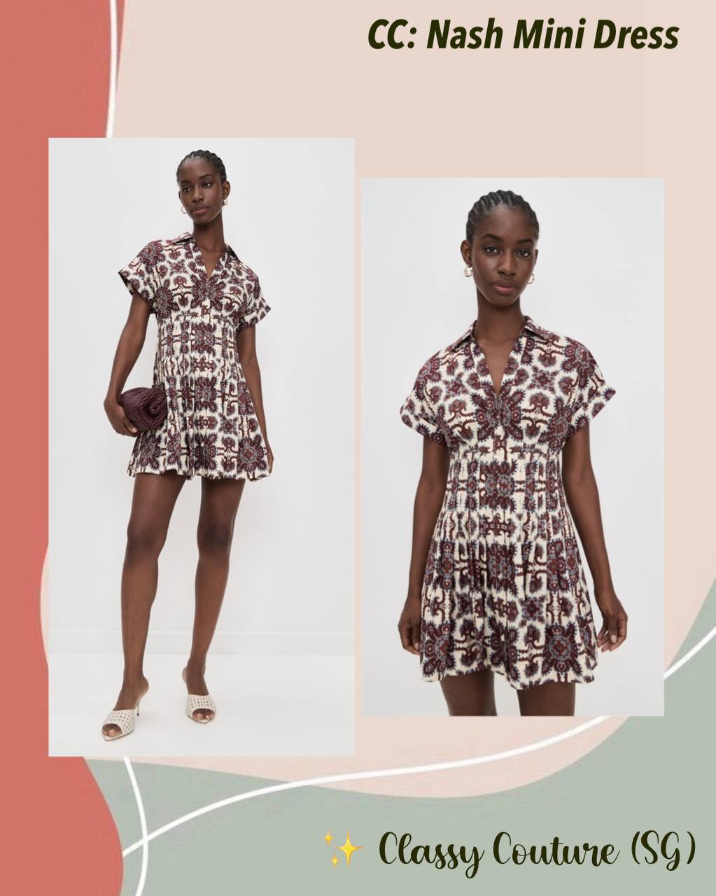 CC Nash Mini Dress - View 1