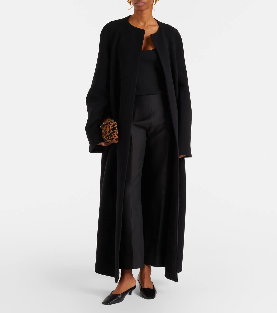 TOT Wool and Silk Slim Pants