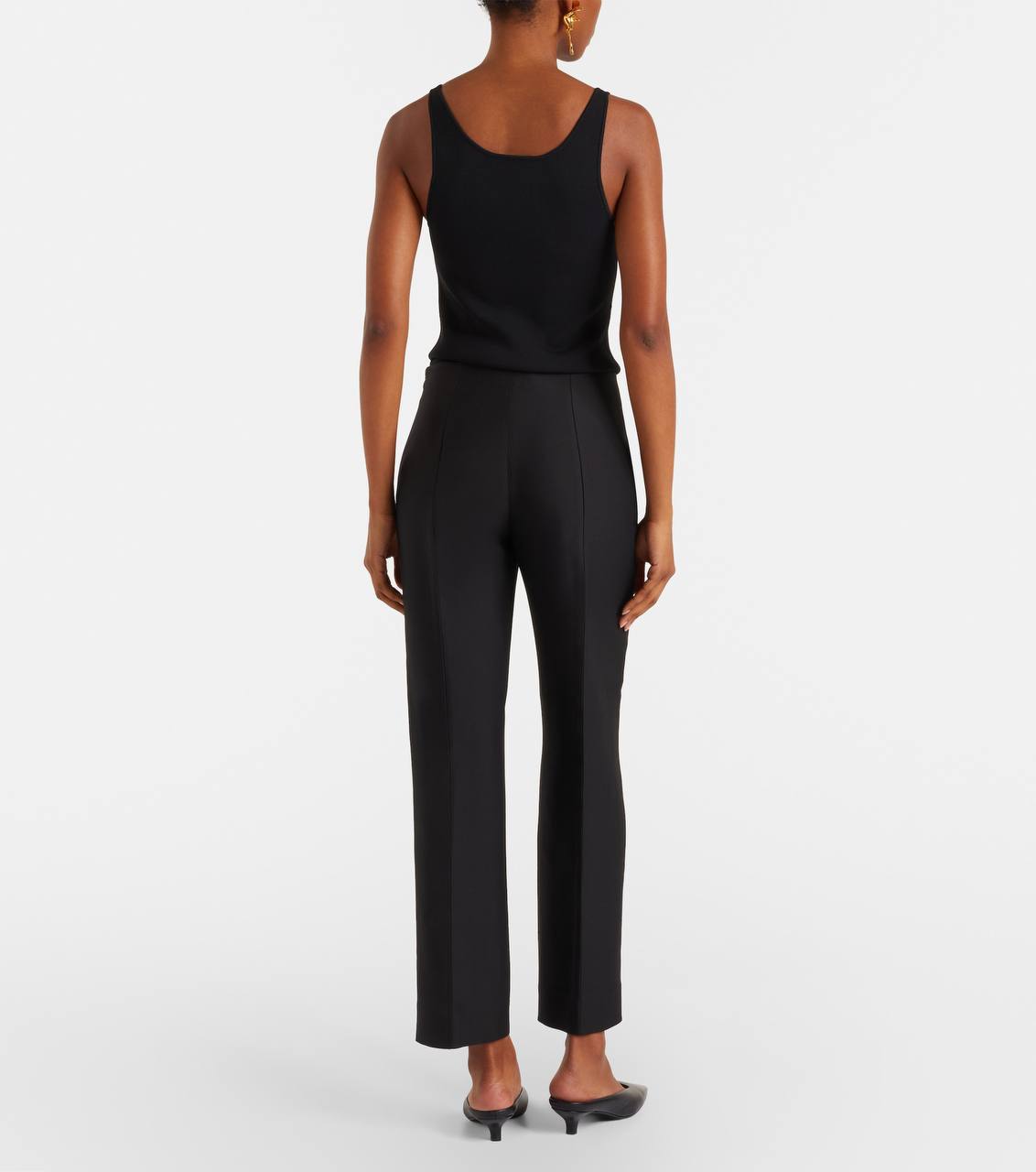 TOT Wool and Silk Slim Pants