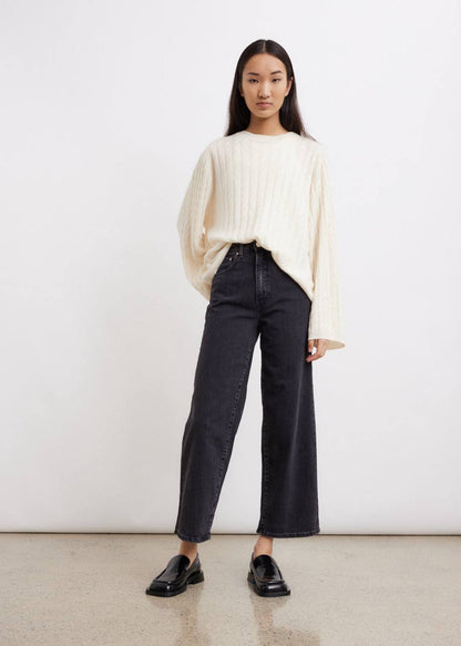 TOT Cashmere Cable-Knit Sweater