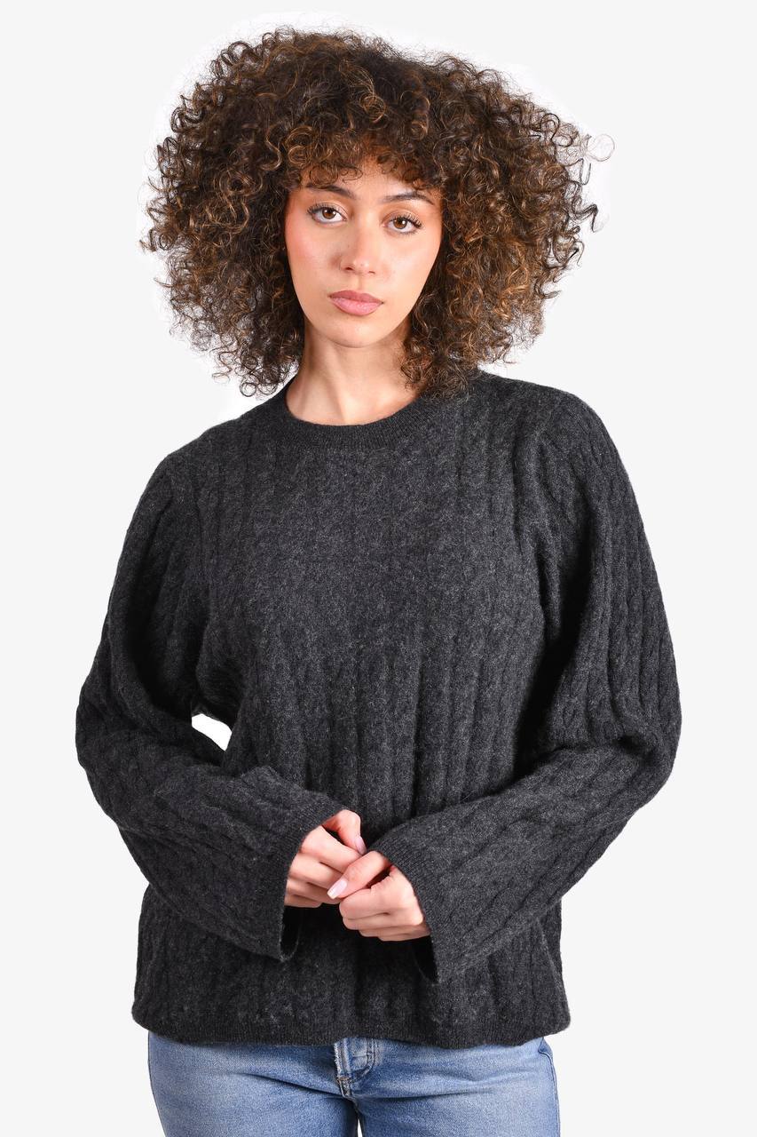 TOT Cashmere Cable-Knit Sweater