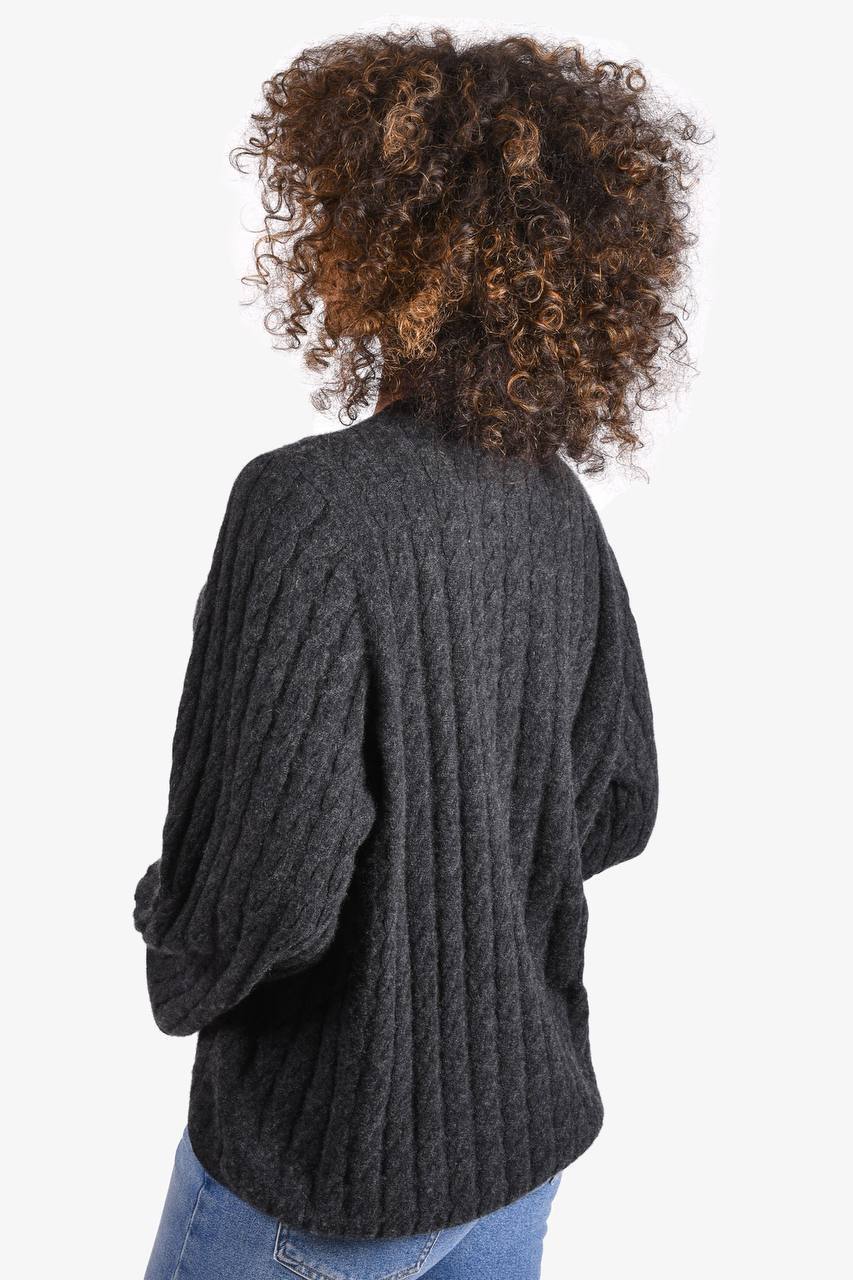 TOT Cashmere Cable-Knit Sweater