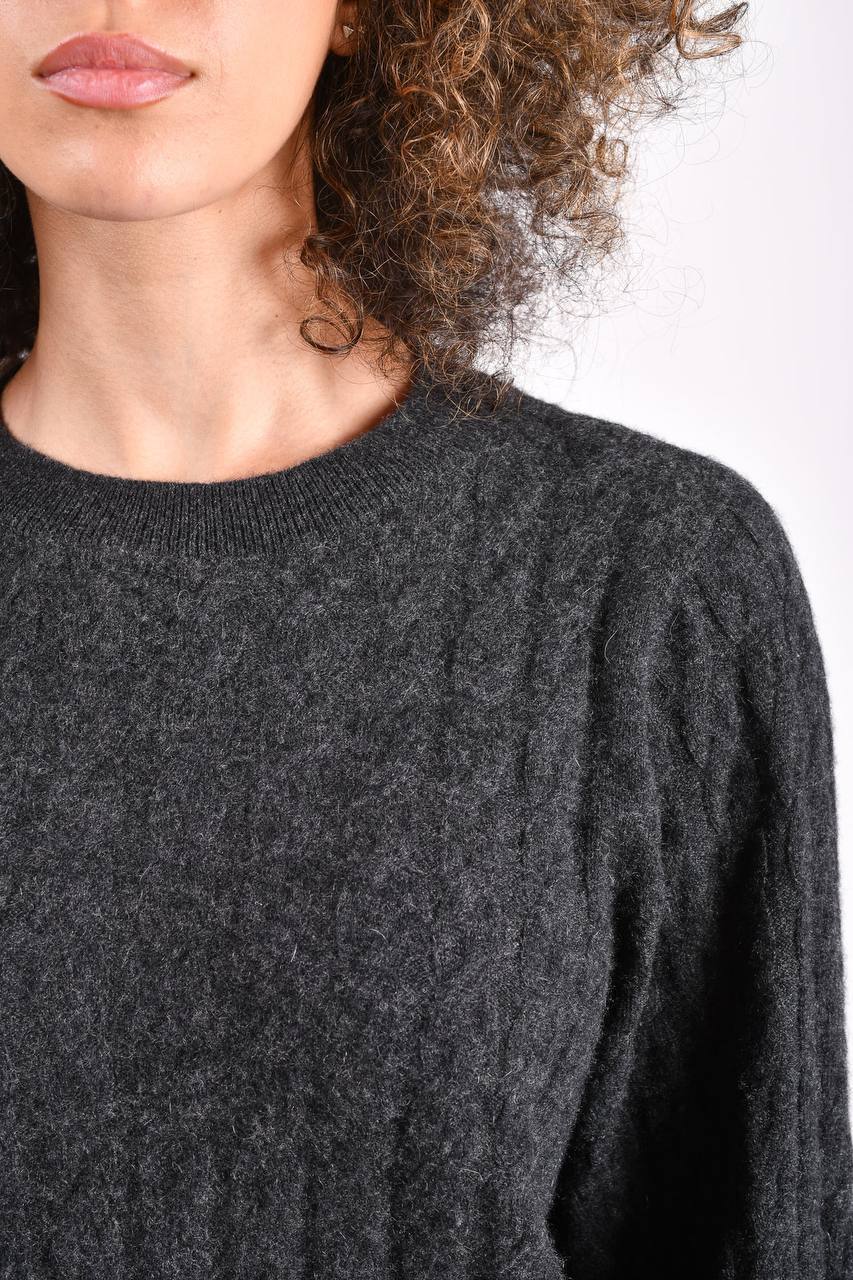 TOT Cashmere Cable-Knit Sweater
