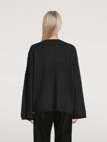 TOT Cashmere Cable-Knit Sweater