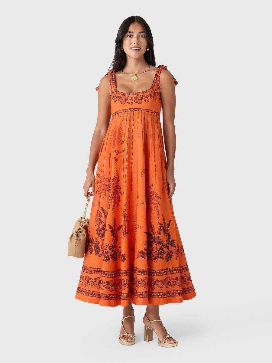 ALM Boathouse Ballet Linen Sundress