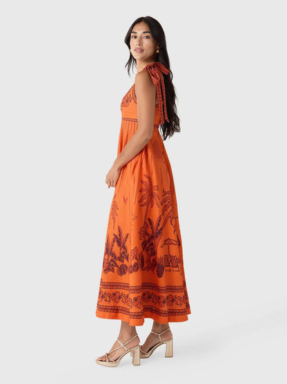 ALM Boathouse Ballet Linen Sundress