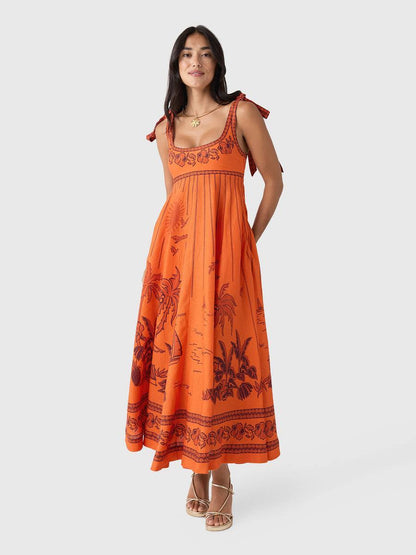 ALM Boathouse Ballet Linen Sundress