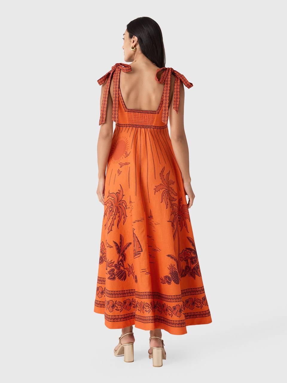 ALM Boathouse Ballet Linen Sundress