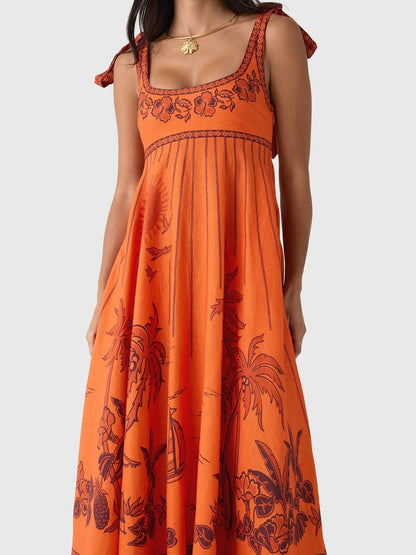 ALM Boathouse Ballet Linen Sundress