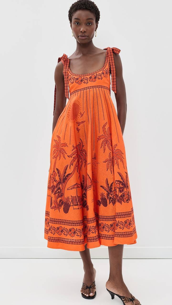 ALM Boathouse Ballet Linen Sundress