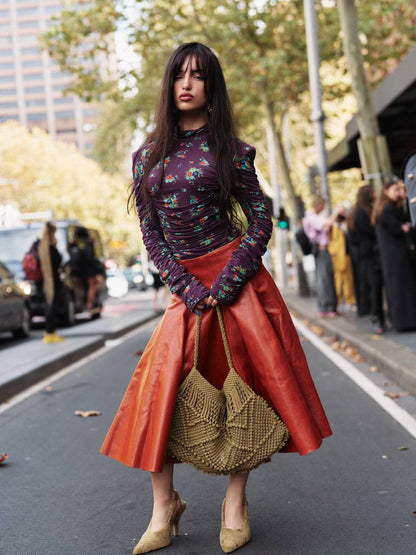 ALM Betsy Joanna Ruched Top