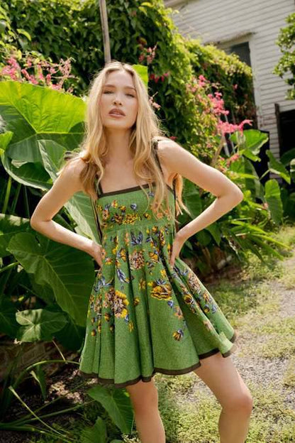 ALM Phyllis Linen Mini Dress