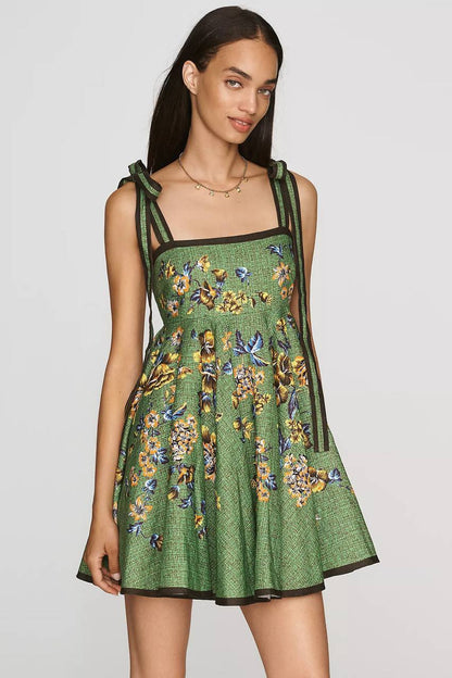 ALM Phyllis Linen Mini Dress