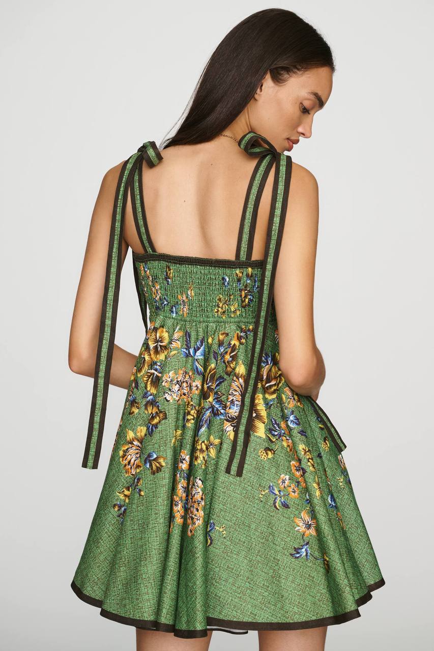 ALM Phyllis Linen Mini Dress
