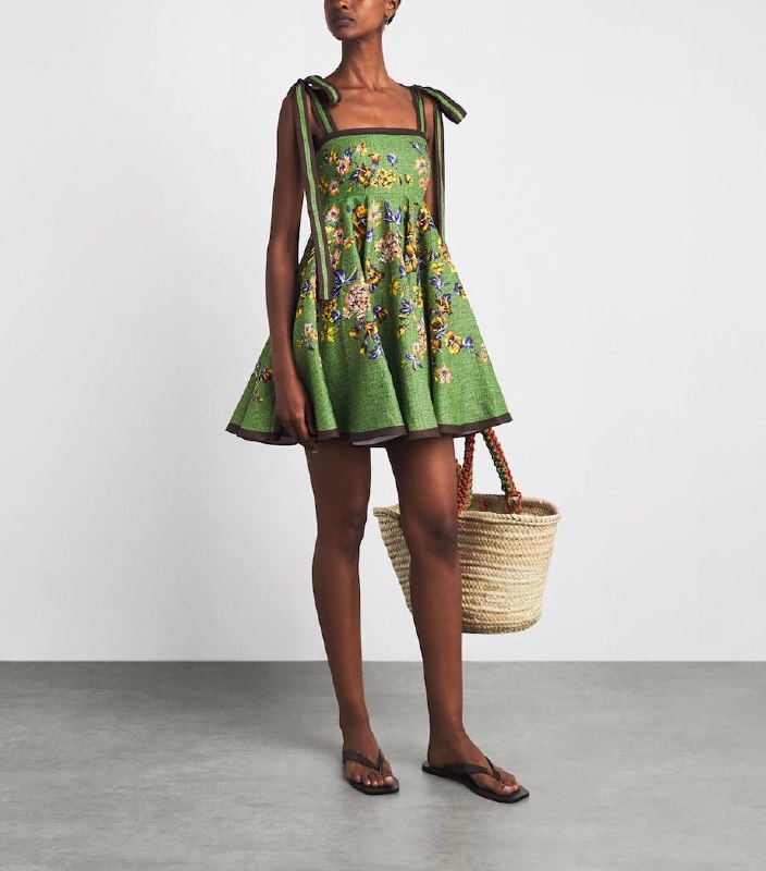 ALM Phyllis Linen Mini Dress