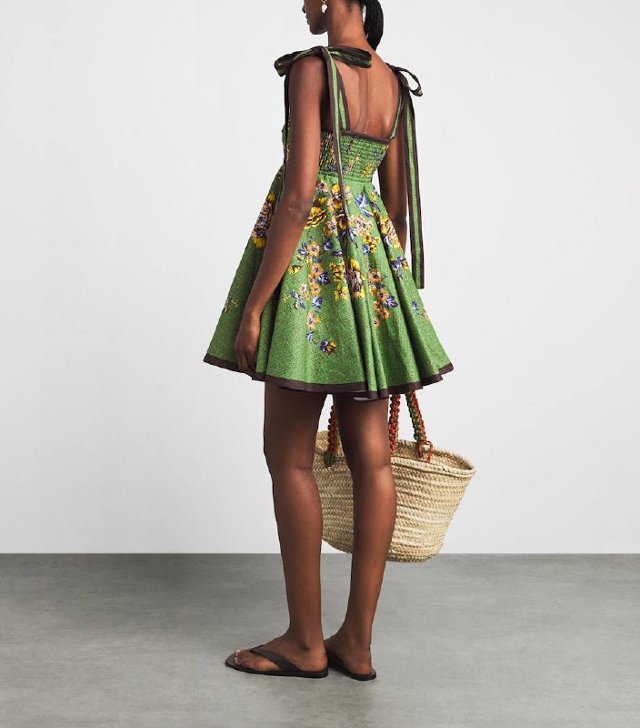ALM Phyllis Linen Mini Dress