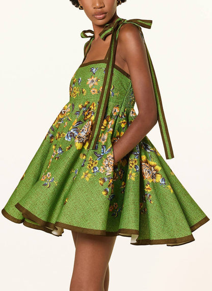 ALM Phyllis Linen Mini Dress
