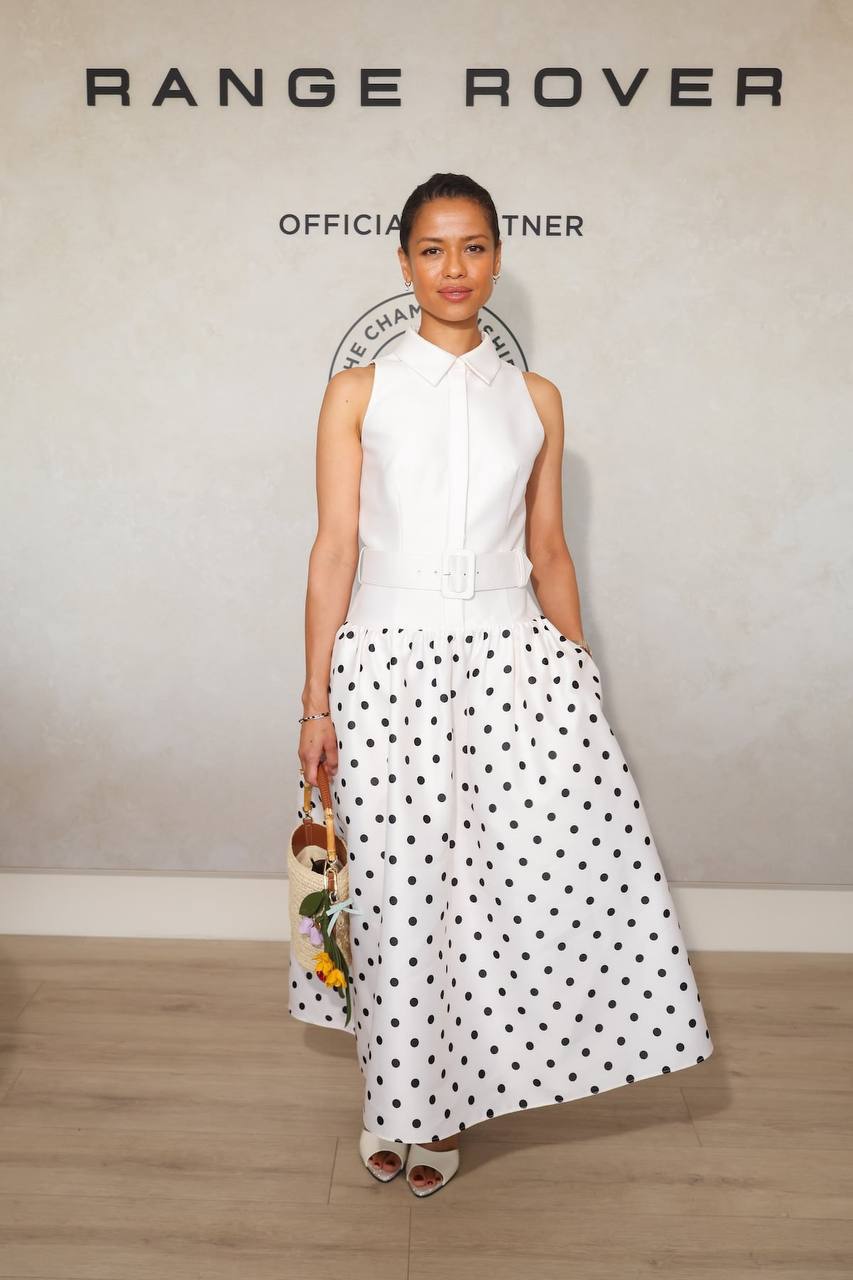 SP White Sleeveless Polka Dot Midi Dress
