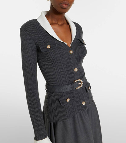 SP Indigo Denim Collared Mini Dress