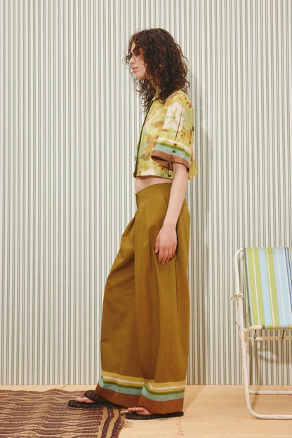 ALM Maxi Cropped Shirt