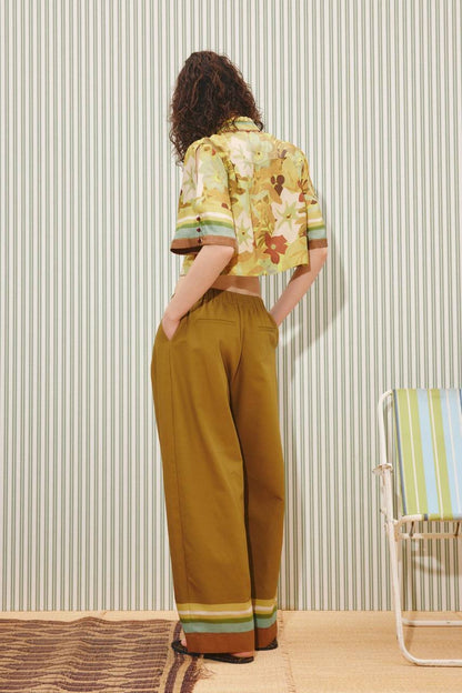 ALM Maxi Cropped Shirt