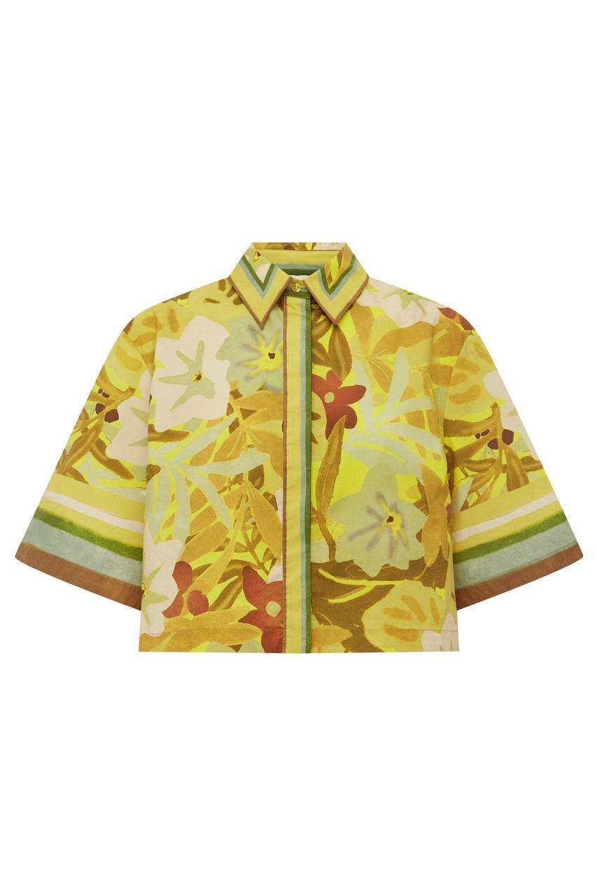 ALM Maxi Cropped Shirt