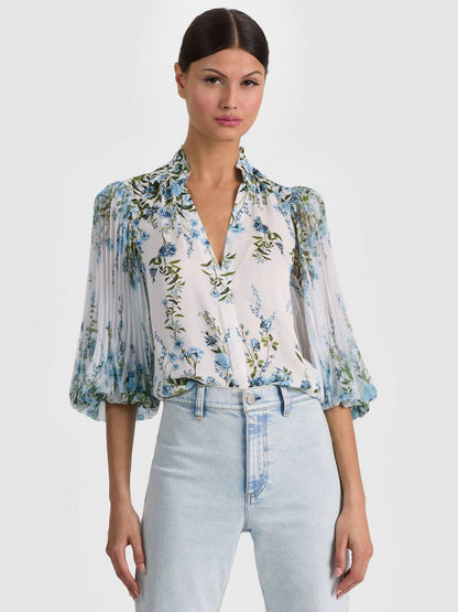 AO Ilan Pleated Top