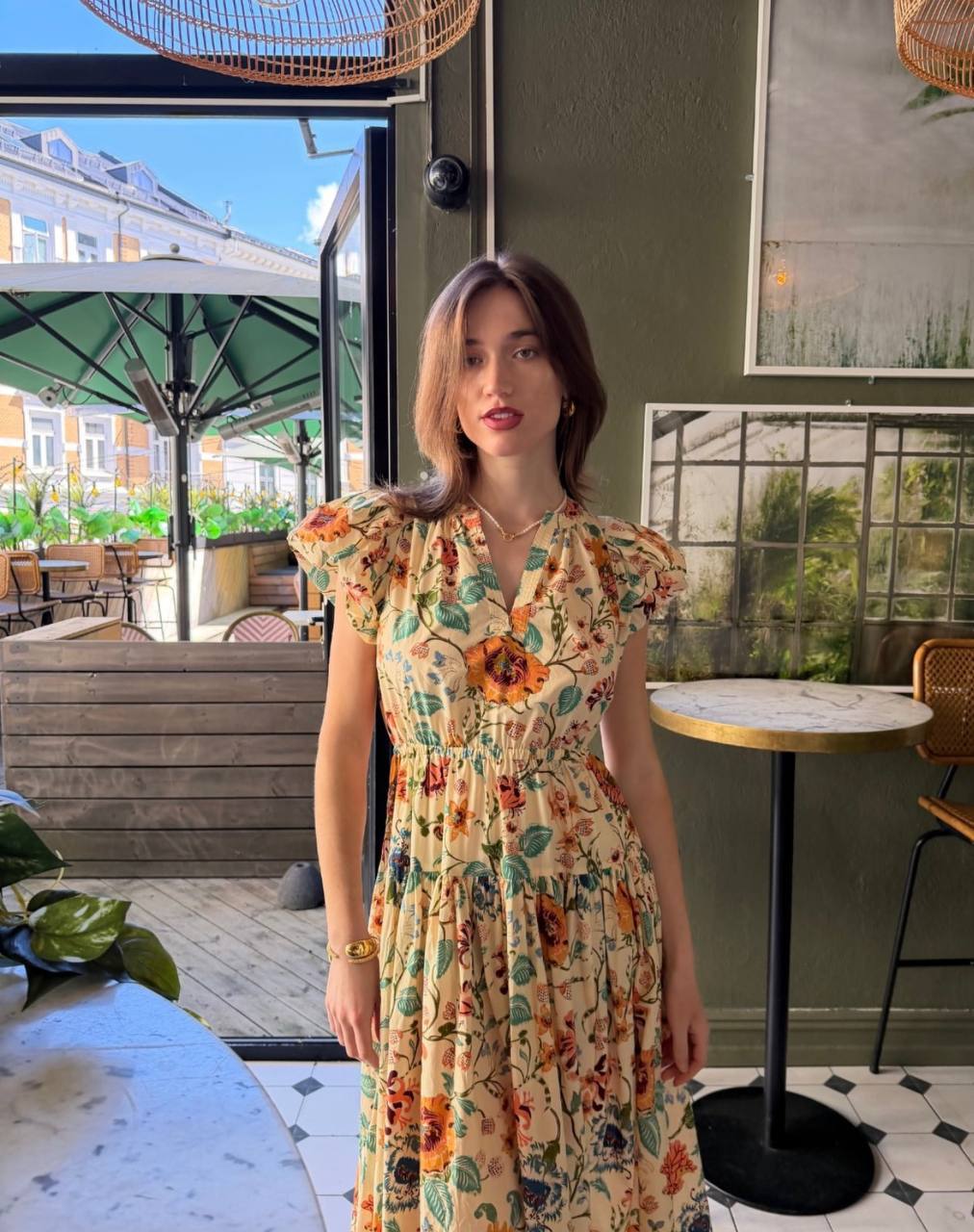 AO Marin Cotton Midi Dress