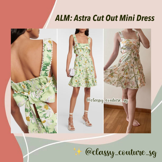 ALM Astra Cut Out Mini Dress