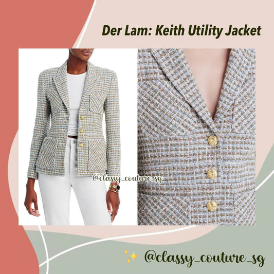 Der Lam Keith Utility Jacket Blazer | Army Multi green