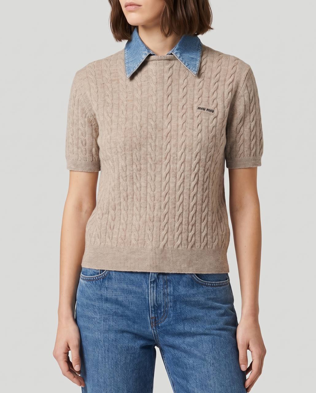 MM Wool and Cashmere Knit Sweater