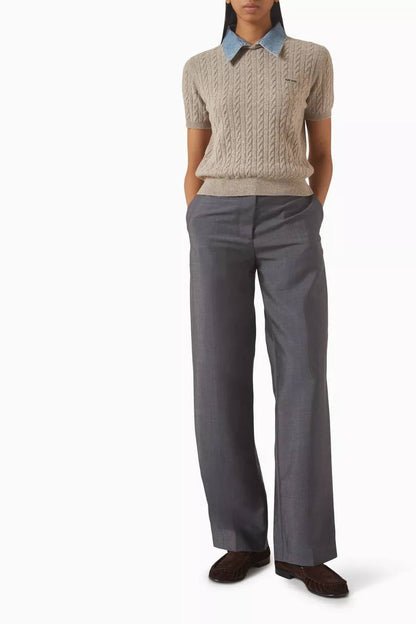MM Wool and Cashmere Knit Sweater