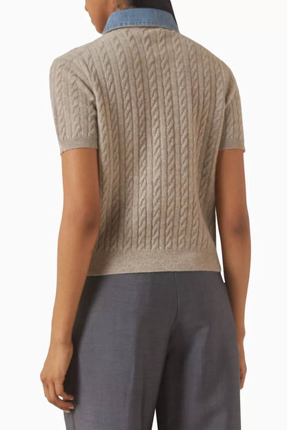 MM Wool and Cashmere Knit Sweater