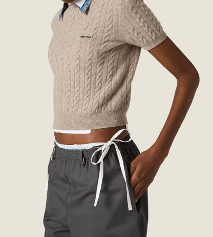 MM Wool and Cashmere Knit Sweater