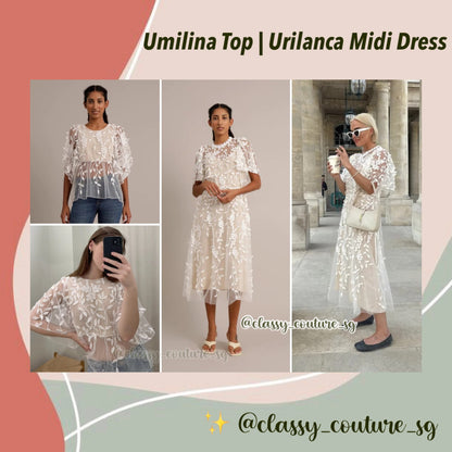 MT Umilina top | Urilanca Midi Dress