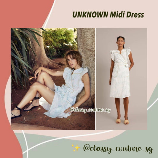 MT UNKNOWN Midi Dress