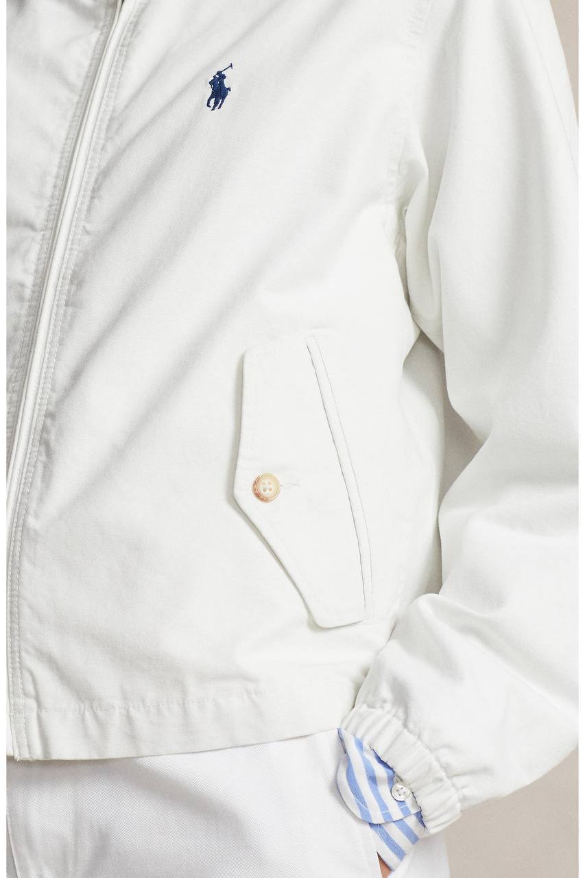 RL Cotton Canvas Zip Jacket