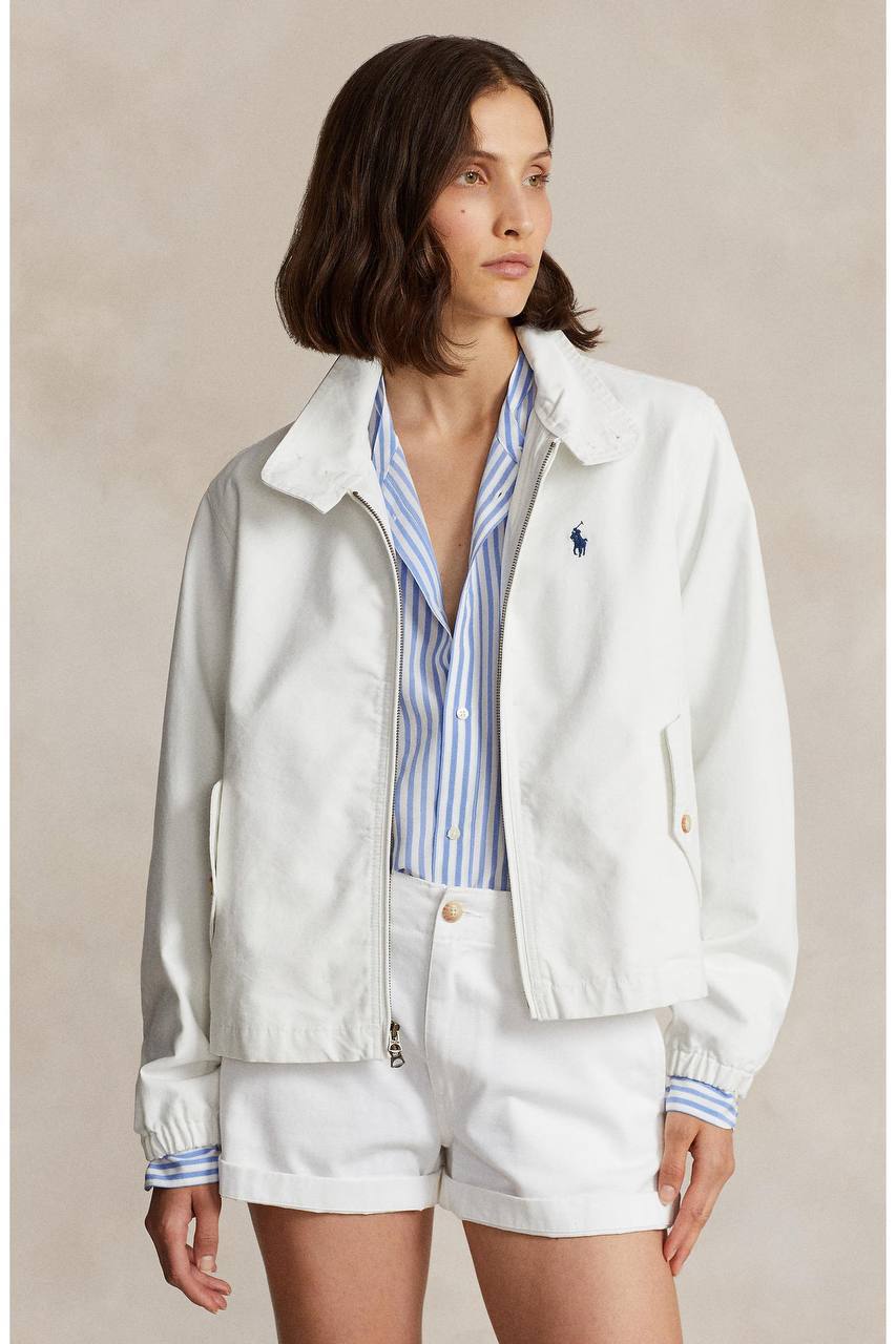 RL Cotton Canvas Zip Jacket