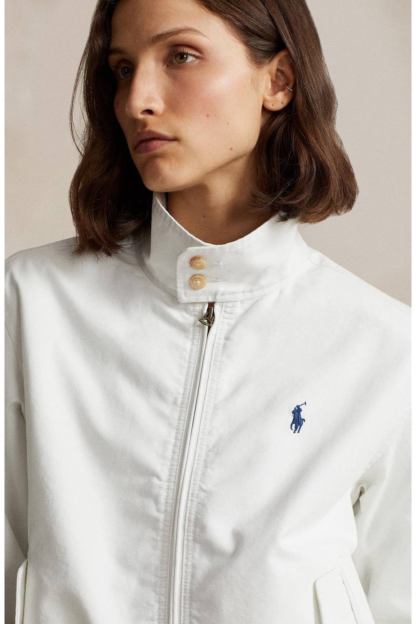 RL Cotton Canvas Zip Jacket