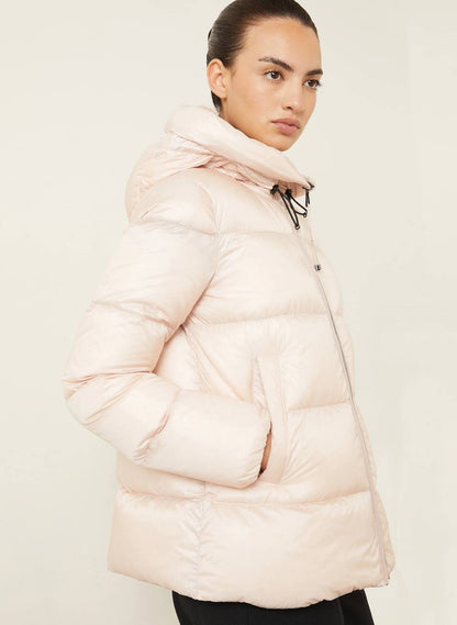 Serittes Hooded Short Down Jacket - Image 12