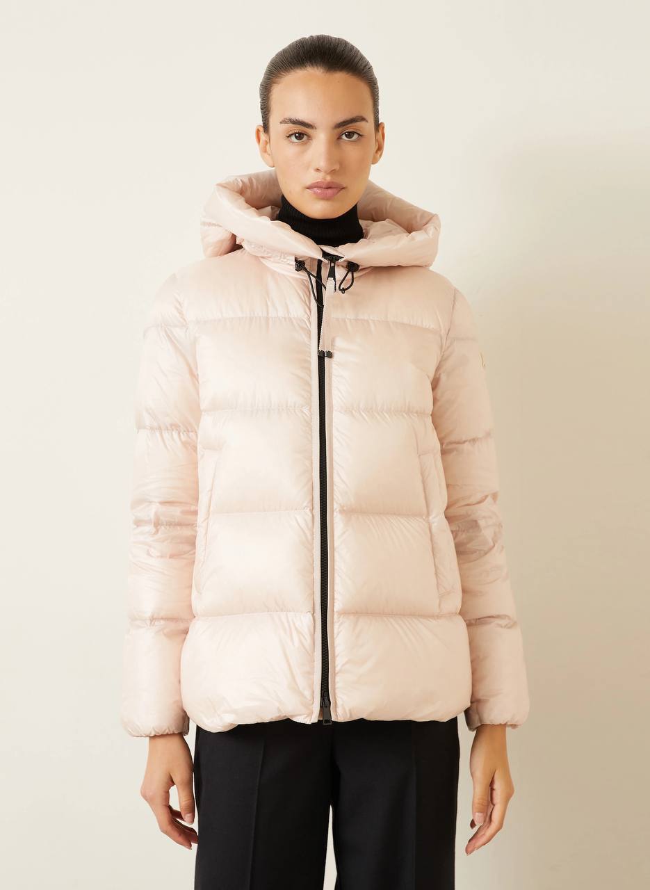 Serittes Hooded Short Down Jacket - Image 13