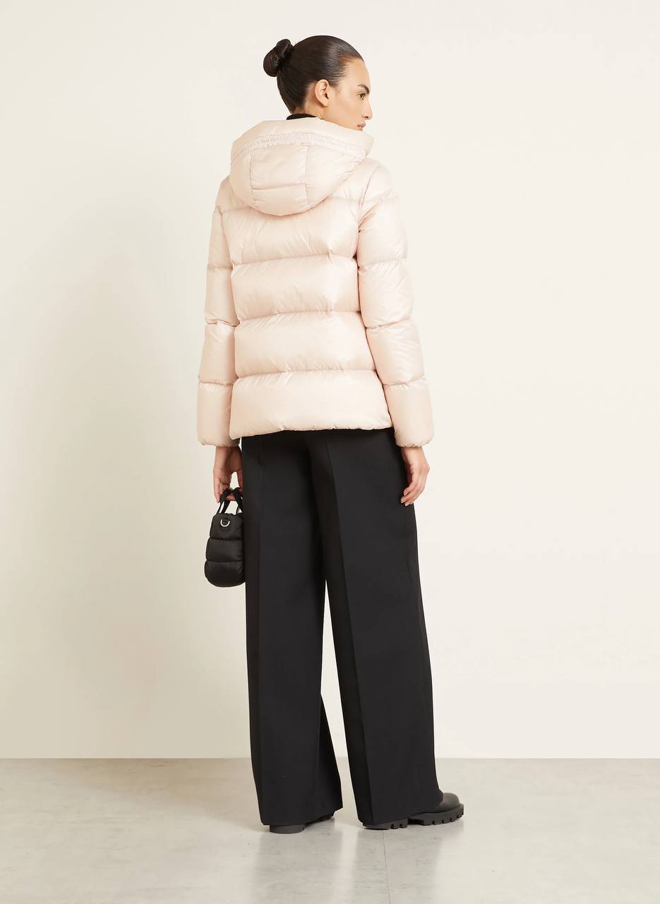 Serittes Hooded Short Down Jacket - Image 14