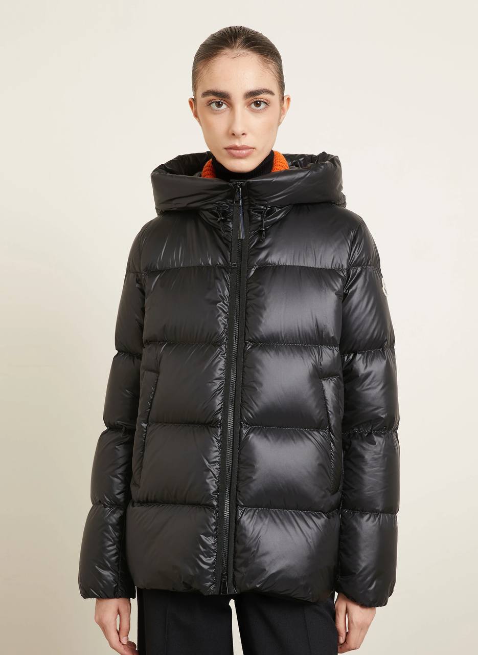 Serittes Hooded Short Down Jacket - Image 18