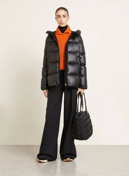 Serittes Hooded Short Down Jacket - Image 19
