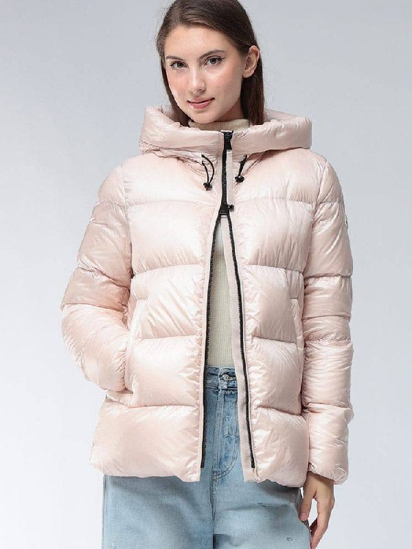 Serittes Hooded Short Down Jacket - Image 4