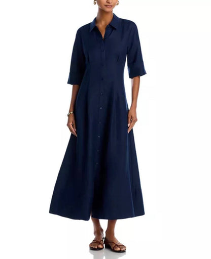SK Claudine Midi Shirtdress