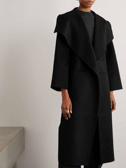 TOT Two-Tone Signature Wool Cashmere Coat